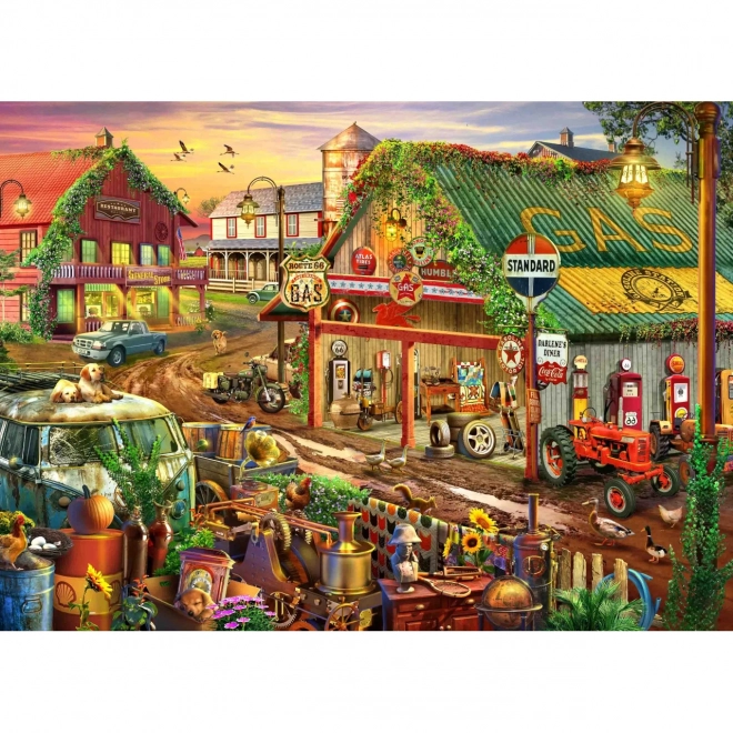 Brain Tree Puzzle Gas Station 1000 Pieces