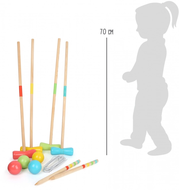 Small Foot Wooden Croquet Set