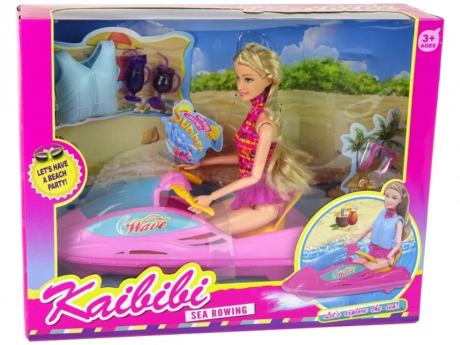 Doll and Speedboat Adventure Set