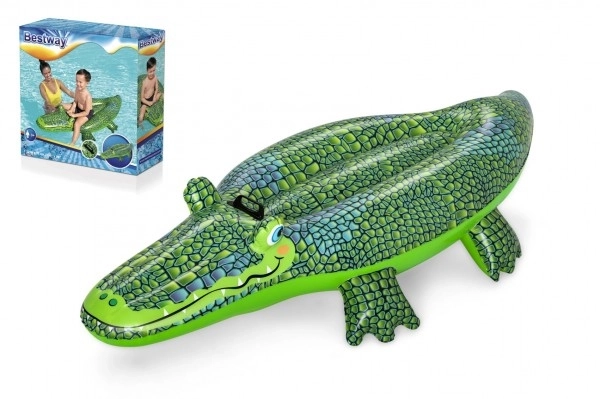 Inflatable Crocodile for Swimming