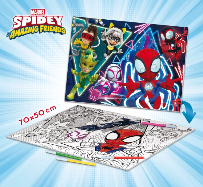 Spider-man Spidey Maxi Floor Puzzle