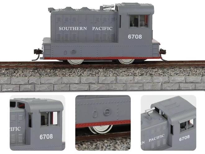 Electric Train Set with Control Unit - Freight Train with Tank Cars