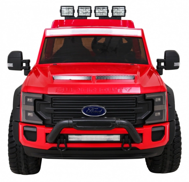 Autoturism electric Ford Super Duty – Červené