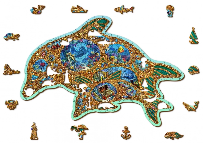 Wooden Puzzle Sea Jewels