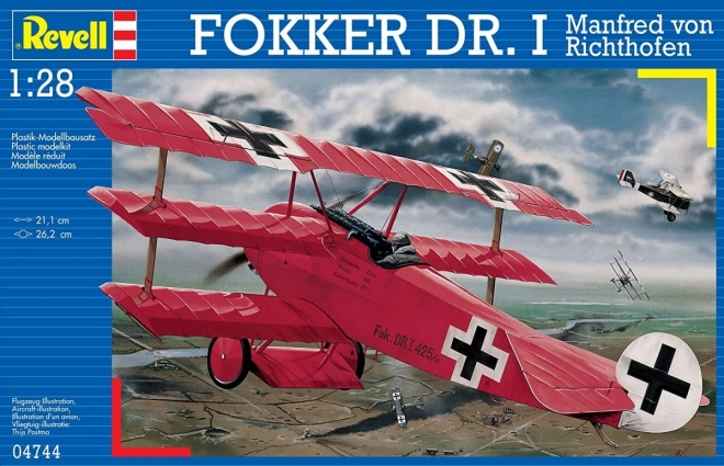 Plastic Model Fokker Dr.I Richthofen