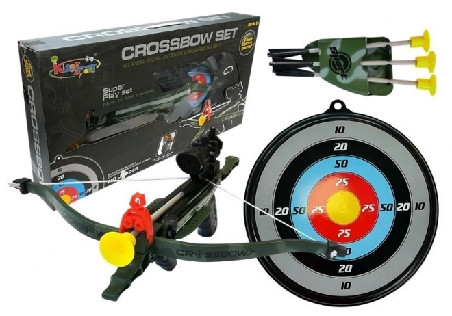 Modern Crossbow Toy with Suction Darts