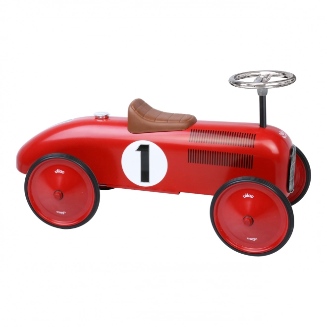 Vilac Vintage Ride-On Car Red