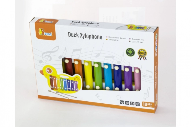 Wooden Xylophone Duck