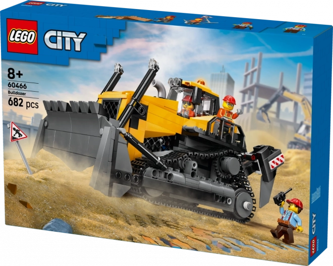LEGO City Gelber Bulldozer