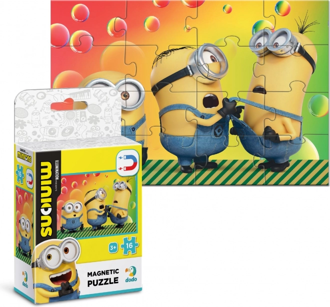 Magnetic Puzzle Minions: Friends 16 Pieces