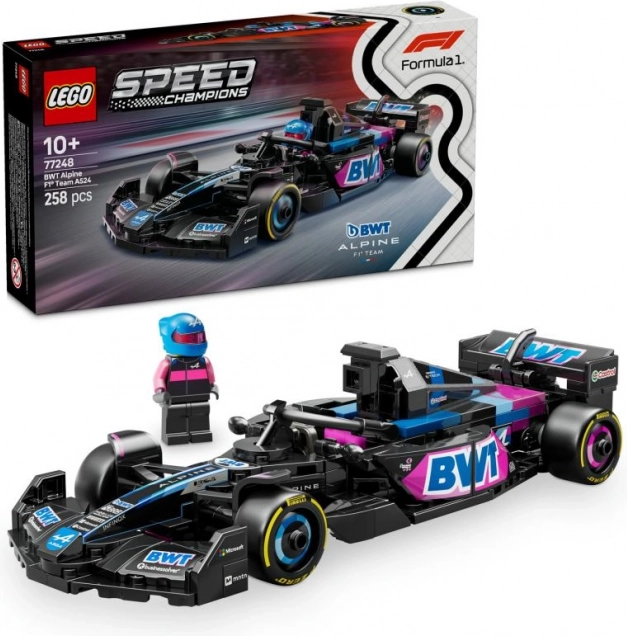 LEGO Speed Champions BWT Alpine F1 Team A524 Model