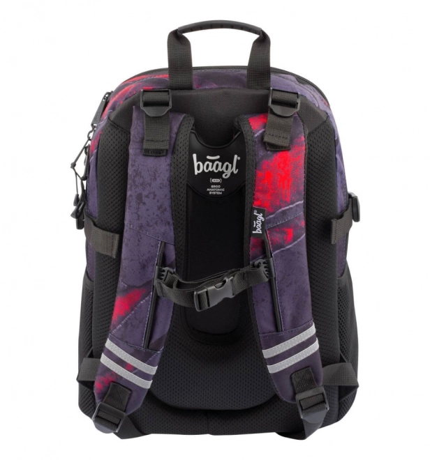 School Backpack Core Lava