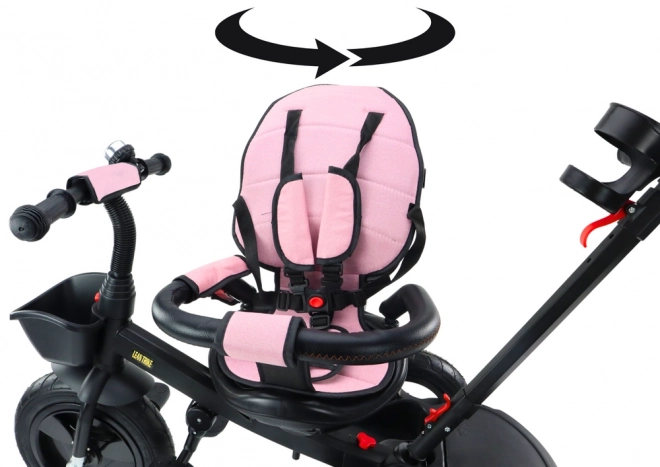 Pink Multi-functional Tricycle for Kids