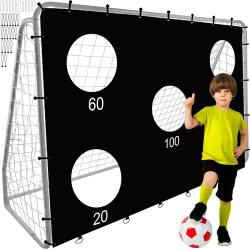 Trizand Soccer Goal and Practice Sheet