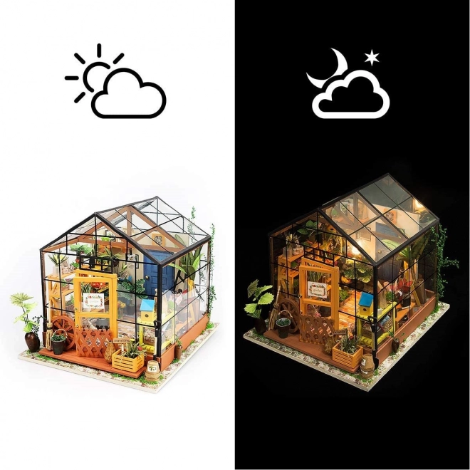 Miniature Greenhouse Model by RoboTime