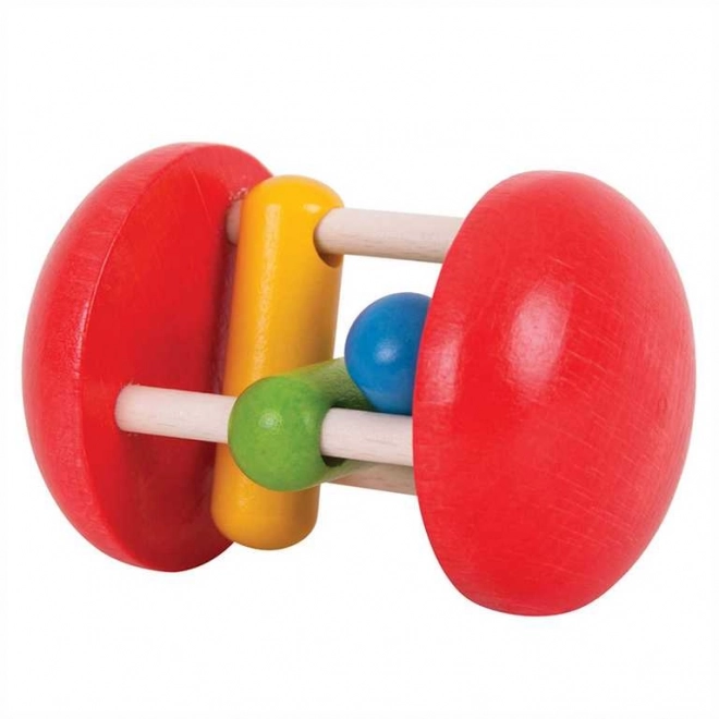 Colorful Wooden Baby Rattle