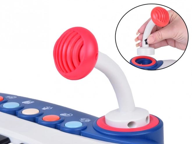 Interactive Musical Piano with Microphone for Children