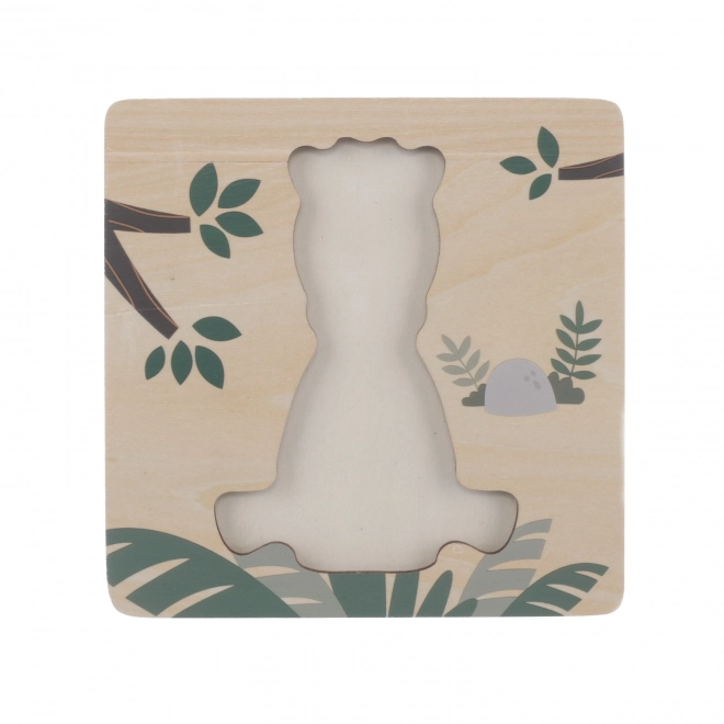 Wooden Zebra Puzzle for Kids