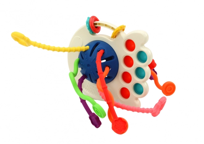 Sensory Octopus Toy Teether Colorful for Infants