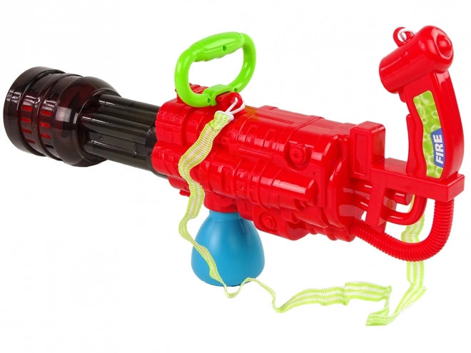 Red Bubble Gun Toy