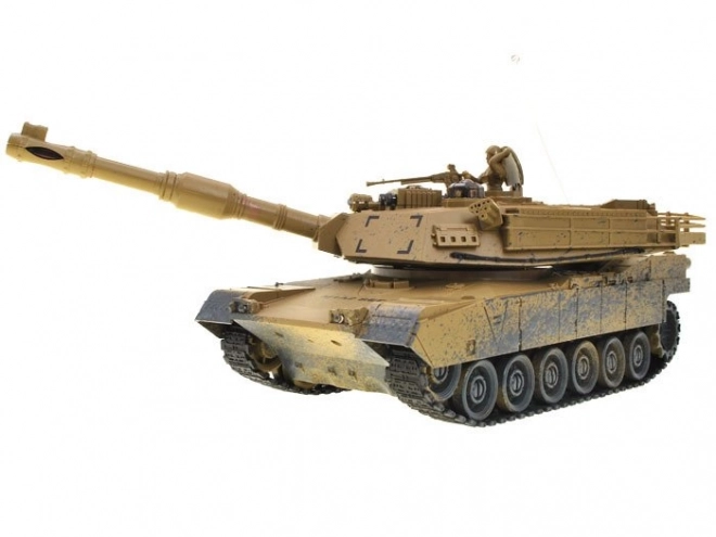 Remote Controlled Desert Camouflage Tank M1A2