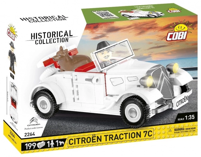 CobI Citroën Traction 7C Convertible Building Set