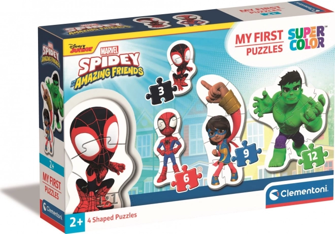 Clementoni my first puzzle Spidey and his amazing friends 4-in-1 set