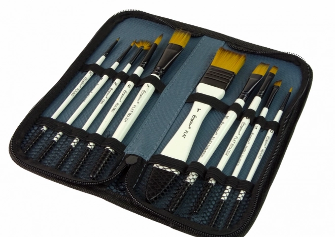 Künstlerpinsel-Set 10 Stk im Etui