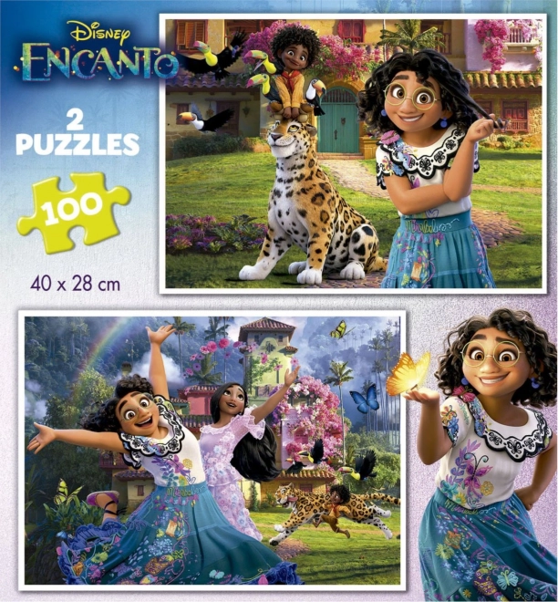 Encanto Puzzle Set 2x100 Pieces