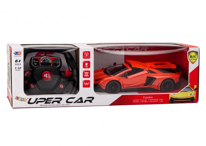 Remote Controlled Sports Car with Opening Doors