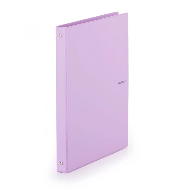 A4 Purple Binder with Pastel Colors