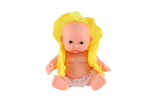 Baby Doll with Solid Plastic Body 12cm