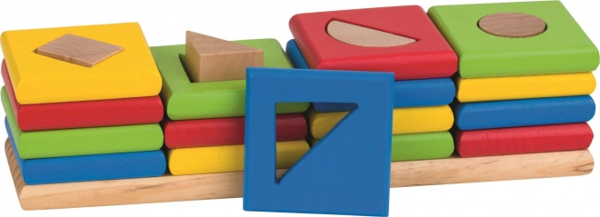 Wooden Shape Sorter Educational Toy