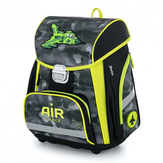 School Backpack Premium Fighter Jet