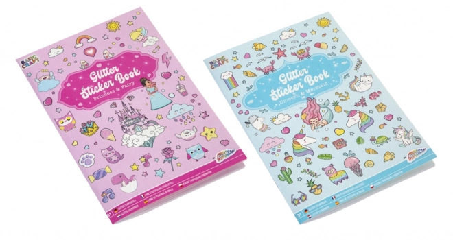 Book of Glitter Stickers Unicorn/Mermaid