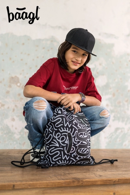 Baagl Drawstring Bag for Leisure Activities