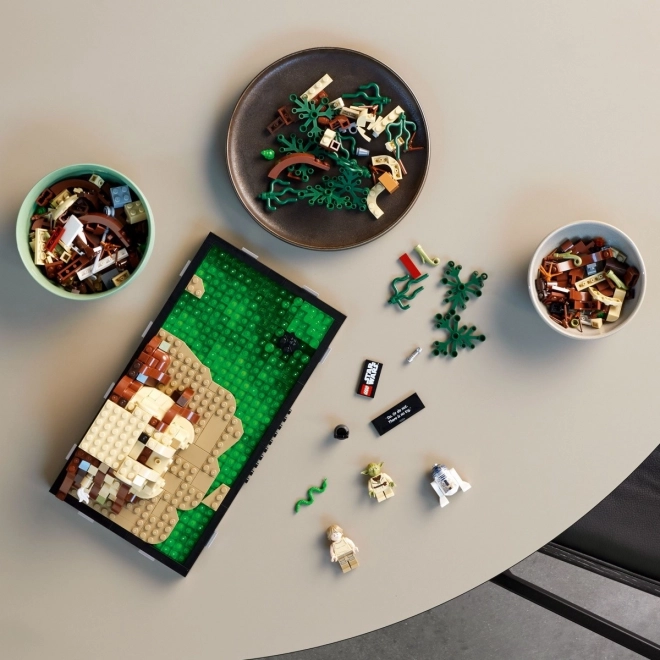 Jedi Training on Dagobah – LEGO Star Wars Diorama