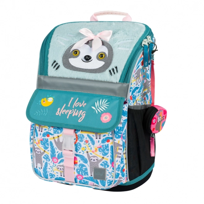 Baagl School Backpack Zippy Sloth