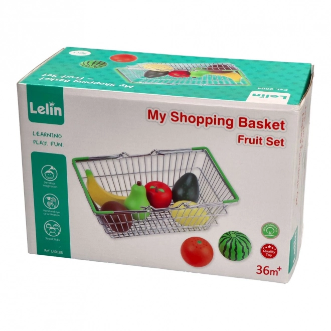 Fruit Shopping Basket Toy