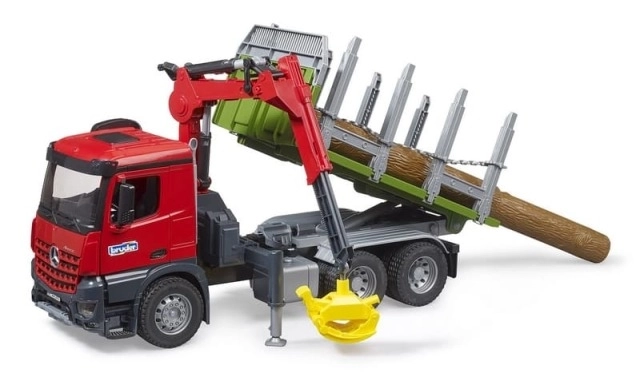 Wood Transporter with Hydraulic Arm