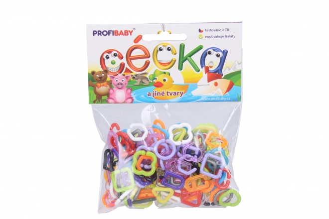 Colorful Hooks And Other Shapes Set - 150 pieces