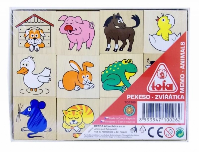 Animal Memory Game