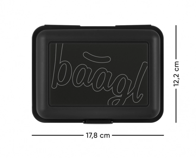 Baagl Lunch Box Black