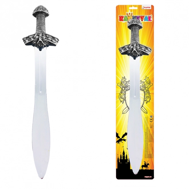 Knight Sword with Silver Handle