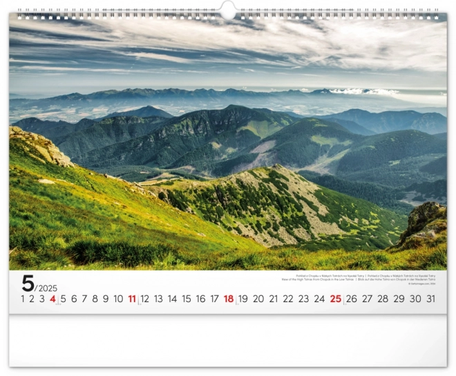 Notique Wall Calendar Magical Tatras 2025