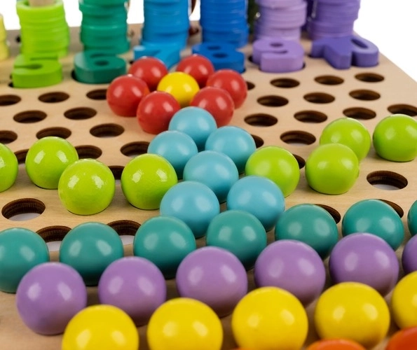 Wooden Bead Puzzle Toy