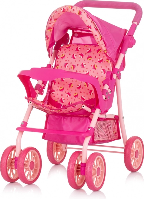 Sport Stroller for Dolls - Chipolino Dolly Cupcakes