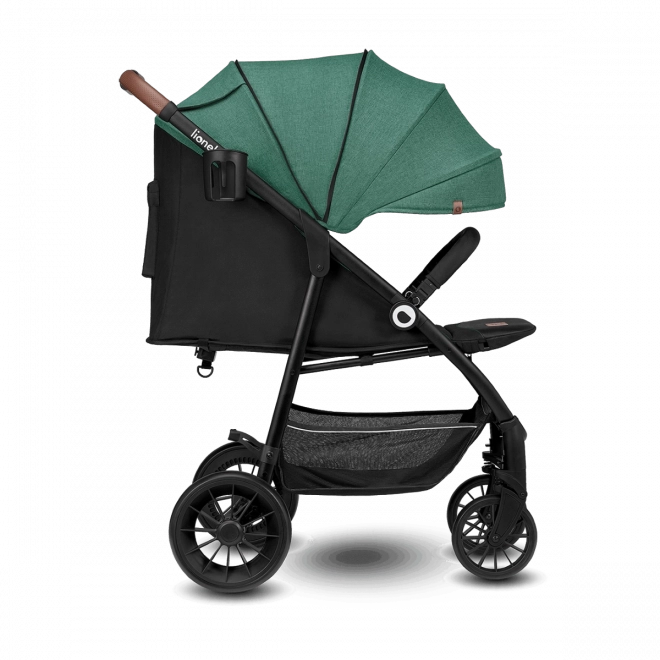 Sport stroller Zoey Grey Stone – Green Forest