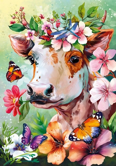 Cherry Pazzi Puzzle Funny Cow 500 Pieces