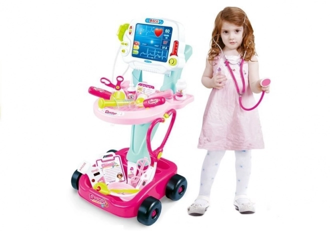 Doctor's Playset with EKG Trolley